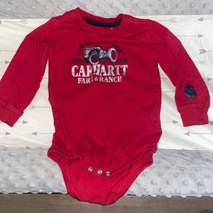 18M Carhartt onesie